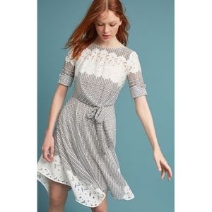 New Anthropologie Sutton Lace Dress Sz 10